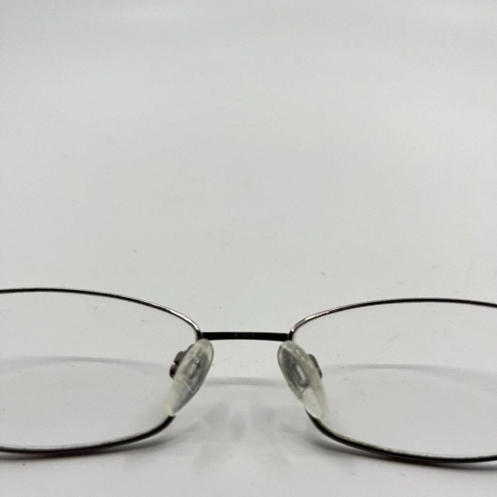 Charmant CH10885 PK silver Womens‎ Rectangle Full Rim Eyeglasses 51-17-135 H7330
